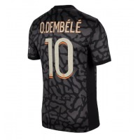 Dres Paris Saint-Germain Ousmane Dembele #10 Tretina 2023-24 Krátky Rukáv